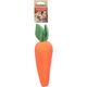 Flamingo Seezo Carrot Toy - gumowa zabawka dla psa z efektami dźwiękowymi, marchewka