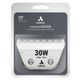 Andis Ceramic EDGE 30W XFine Wide Blade - szerokie, ceramiczne ostrze do maszynek Snap-On, stal chromowana - 0,5mm