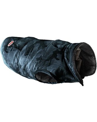 Record Moro Blue Coat - wygodna kurtka moro dla psa, na rzep, niebieska