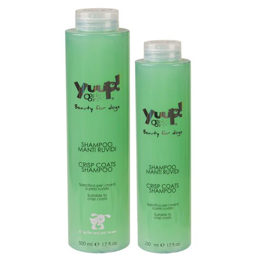 Yuup! Home Crisp Coat Shampoo - Cleanses Without Hair Softening, for Dogs & Cats