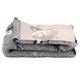 Blovi DryBed A+ - Non-Slip Pet Bed, Gray with Cats