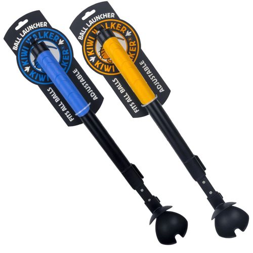 Kiwi Walker Ball Launcher - teleskopowa wyrzutnia piłek dla psa, regulowany rozmiar piłki i długość
