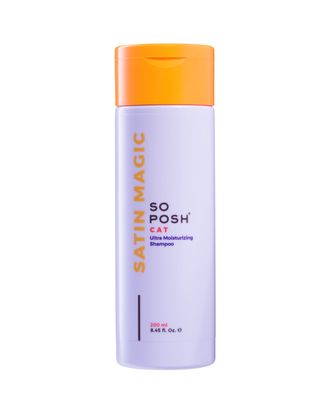 So Posh Satin Magic Cat Shampoo 200ml - nawilżający szampon dla kota, do suchej i matowej sierści, koncentrat 1:10