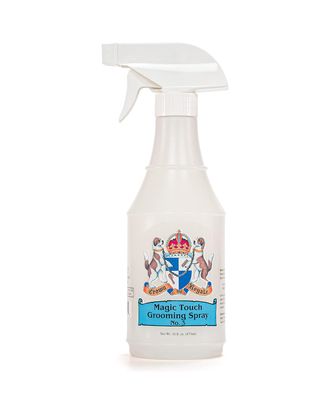 Crown Royale Magic Touch Formula 3 RTU - spray antystatyczny i nabłyszczający do gęstej i obfitej sierści psa - 473ml