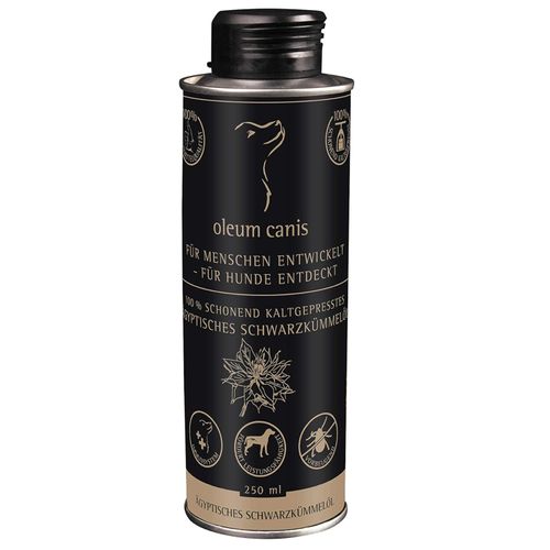 GranataPet Black Cumin Oil 250 ml - roślinny olej z czarnuszki dla psa
