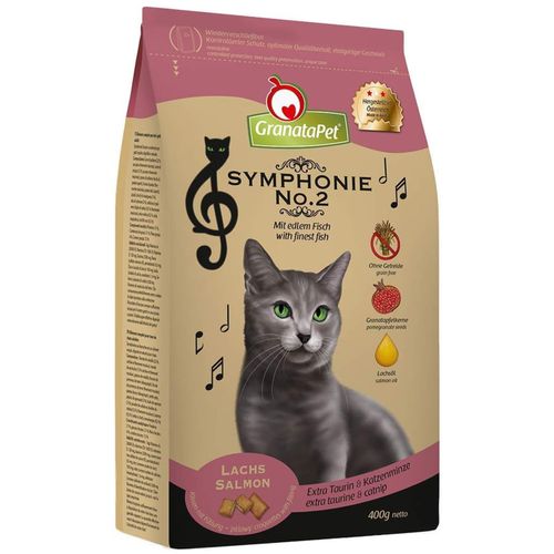 GranataPet Symphonie No.2 - bezzbożowa sucha karma dla kota, łosoś