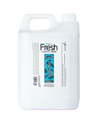 Groom Professional Fresh Cedar Mist Shampoo - szampon do wrażliwej skóry psa, koncentrat 1:24 - 4L