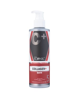 True Iconic Collagen Plus Bath - profesjonalny szampon regenerujący do wszystkich typów sierści, z kolagenem i witaminą E, koncentrat 1:7 - 250ml
