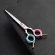 Blovi Teddy Line Pink Asian Style Scissors 6.5" – Ultralight Straight Scissors