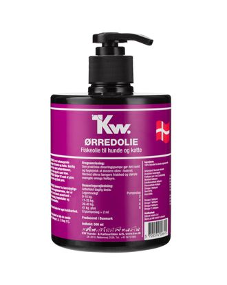 KW Rainbow Trout Oil - Olej z pstrąga tęczowego dla psa i kota - 500ml