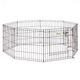 MidWest ConTour Exercise Pen - Playpen, Fence, Dog Enclosure, Height 61cm
