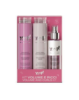 Yuup! Volume Kit - zestaw kosmetyków do kręconej i pozbawionej objętości sierści psa i kota