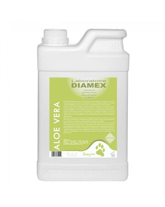 Diamex Aloe Vera - nawilżająco regenerujący szampon do sierści z aloesem, koncentrat 1:8 - 1L