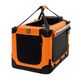 Maelson Soft Dog Kennel Neon Orange - wysokiej jakości materiałowy transporter dla psa, pomarańczowy