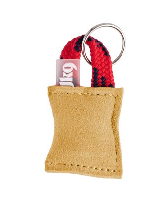 Julius-K9 Leather Keychain - brelok do kluczy, skórzany - Żółty