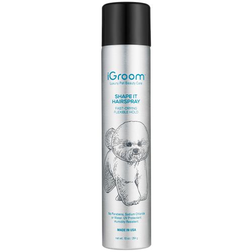 iGroom Shape It Hairspray 284g - szybkoschnący spray utrwalający do sierści psa