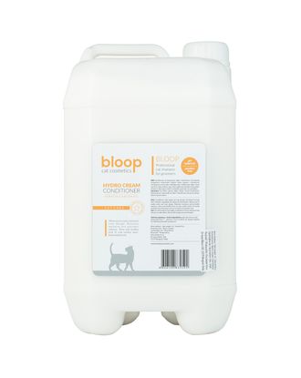 Bloop Hydro Cream Conditioner - odżywka dla kotów długowłosych z keratyną i olejkiem arganowym - 5L