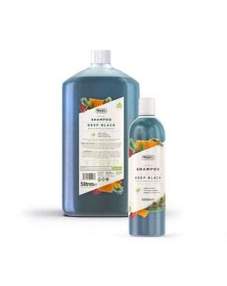 Wahl Deep Black Shampoo - profesjonalny szampon dla psów o czarnej i ciemnej sierści, koncentrat 1:15