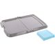 Flamingo Training Pad Holder Fifi Grey - uchwyt do podkładów higienicznych + 5 podkładów