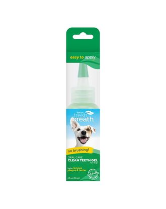 Tropiclean Fresh Breath Clean Teeth Gel - żel do higieny jamy ustnej psów i kotów - 59ml