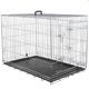 Flamingo Keo Silver - metalowa klatka dla psa, XL: 70x109x76cm