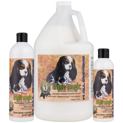 1 All Systems Triple Magic Conditioner - rewitalizująca odżywka dla psa, do każdego typu sierści