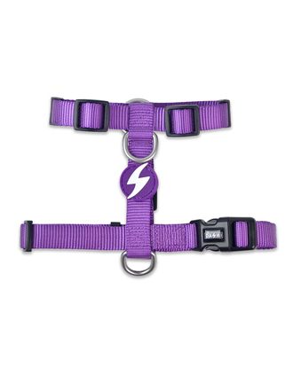 Dashi Solid Back Harness Purple - regulowane szelki guard dla psa, fioletowe