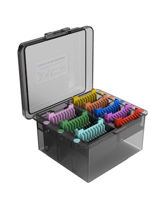 Joyzze 8 Piece Attachment Comb Set - zestaw nasadek do maszynek Joyzze z ostrzem typu C i regulowanym