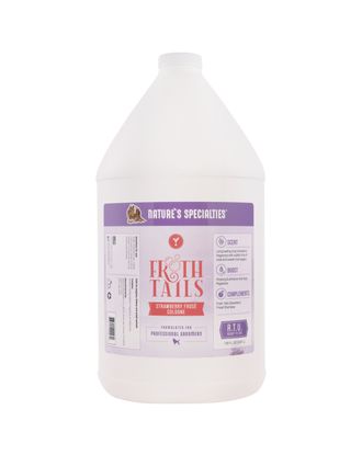 Nature's Specialties Froth Tails Strawberry Frose Cologne - woda zapachowa dla psa i kota, truskawki i różowy szampan - 3,8L