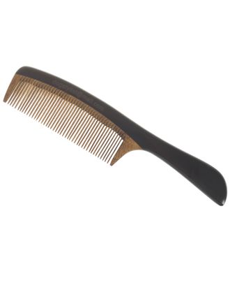 P&W Dog Stylist Comb 21,5cm - pachnący, antystatyczny grzebień z rączką z drzewa sandałowego, szerokim rozstaw ząbków 