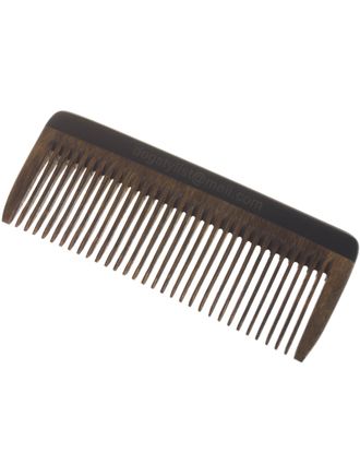 P&W Dog Stylist Comb 13 cm - pachnący, antystatyczny grzebień z drzewa sandałowego, szeroki rozstaw ząbków