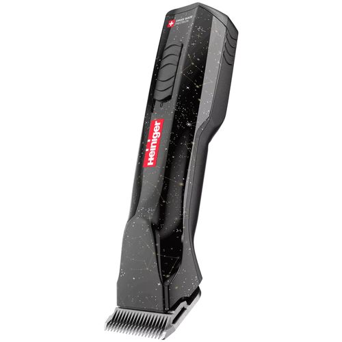 Heiniger Sirius Hair Clipper - maszynka fryzjerska bezprzewodowa, dwubiegowa, zestaw z ostrzem 0,5mm