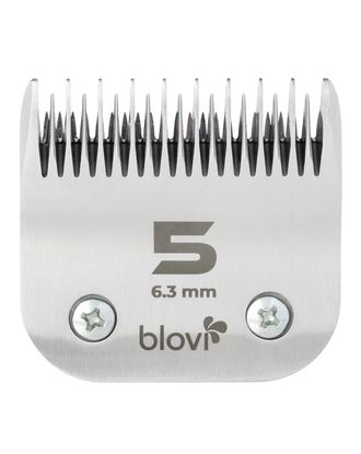 Blovi Prime Line Blade nr 5 - stalowe ostrze do maszynki dla psa, Snap-On, 6,3mm