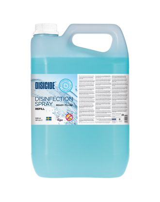 Disicide Disinfection Spray - preparat do profesjonalnej dezynfekcji powierzchni i sprzętu - 5L