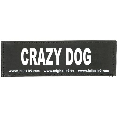 Julius K9 Crazy Dog 2szt. - naszywki na szelki Julius, na rzepy