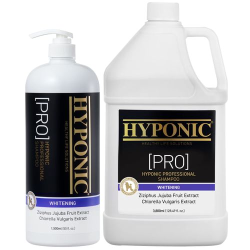 Hyponic PRO Whitening Shampoo - szampon dla białych psów, rozjaśniający i podkreślający kolor