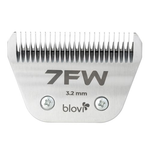 Blovi Prime Line Blade nr 7FW - szerokie stalowe ostrze do maszynki dla psa, Snap-On, 3,2mm