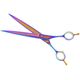 P&W Poodle Rainbow Scissors - profesjonalne nożyczki groomerskie, proste