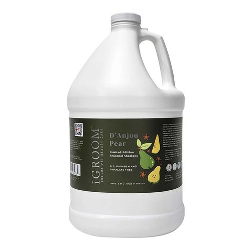 iGroom D'Anjou Pear Shampoo - szampon nawilżający dla psa, o zapachu gruszek, koncentrat 1:16