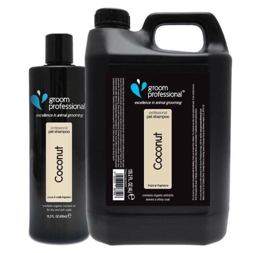 Groom Professional Coconut Shampoo - odżywczy szampon dla psa i kota, koncentrat 1:25