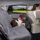 Kurgo Non-Slip Grip Bench Seat Cover - wodoodporny pokrowiec do samochodu dla psa, na tylną kanapę, szary