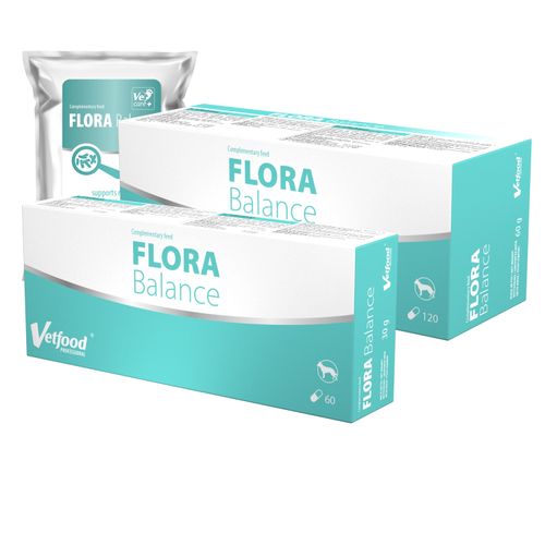 Vetfood Flora Balance - preparat wspierający pracę przewodu pokarmowego psa