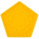 Kiwi Walker Slow Licking Bowl Penta Mini - Licking Mat for Dogs, Pentagon-Shaped