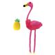 KONG Tropics Flamingo - szeleszcząca kocia zabawka z kocimiętką, 2w1 flaming i ananas