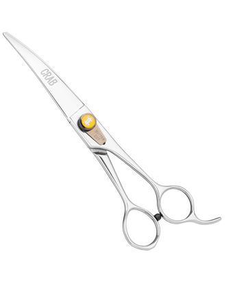 Geib Crab Curved Scissors Level 2 - wysokiej jakości nożyczki gięte do strzyżenia zwierząt z jednostronnym mikroszlifem