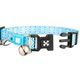 Max&Molly GOTCHA! Smart ID Cat Collar Retro Blue - kolorowa obroża dla kota z zawieszką smart Tag
