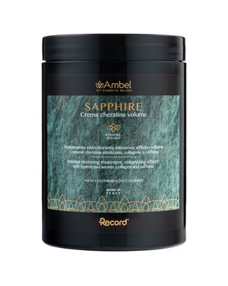 Ambel Sapphire Mask 1L - keratynowa maska dla psa, restrukturyzuje i dodaje objętości, koncentrat