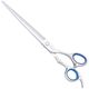 Shernbao Three Star Straight 7.5" - Grooming Shears with Ergonomic Handle, Straight