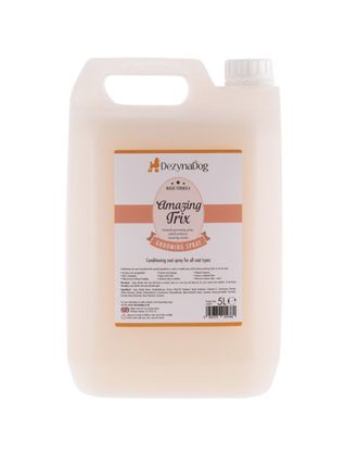 DezynaDog Amazing Trix Grooming Spray - odżywka dla psa 3w1, nabłyszczacz, rozkołtuniacz, antystatyk - 5L