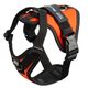 Julius-K9 IDC Longwalk Light Harness UV Orange - lekkie szelki trekkingowe dla psa, z kieszonką na GPS, pomarańczowe